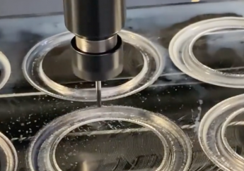 Moulds are produced with CNC machines.