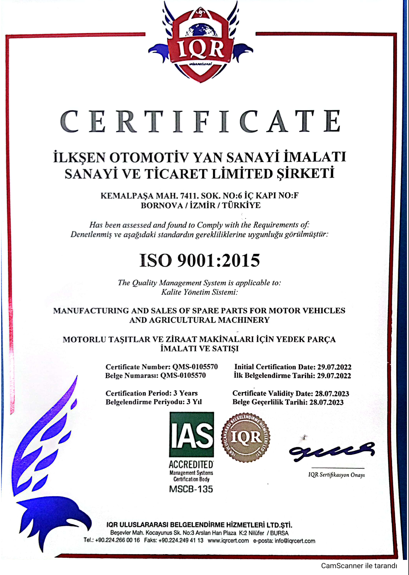 ISO - 9001